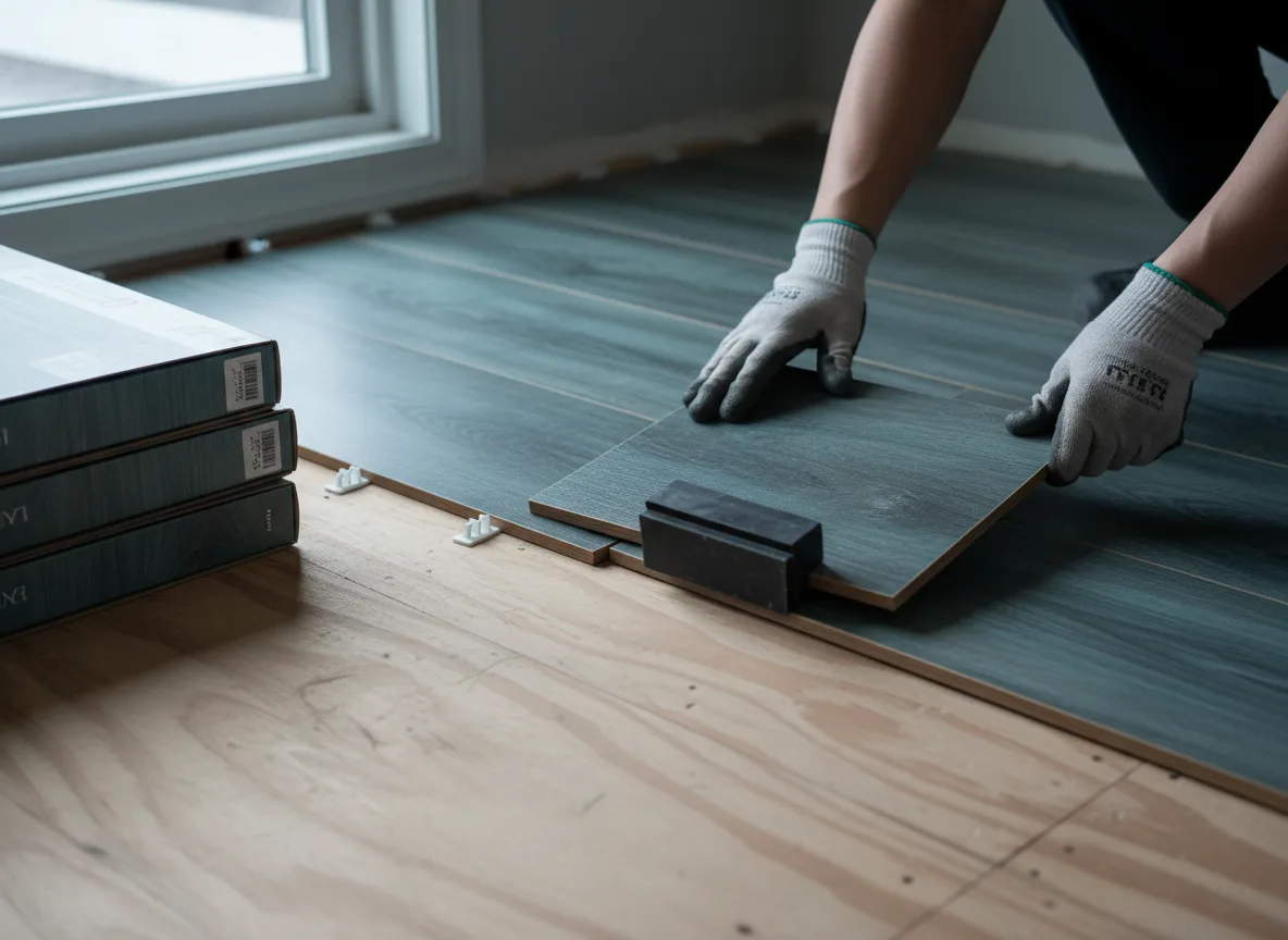 Luxury Vinyl Plank Installation company in Choctaw, OK
